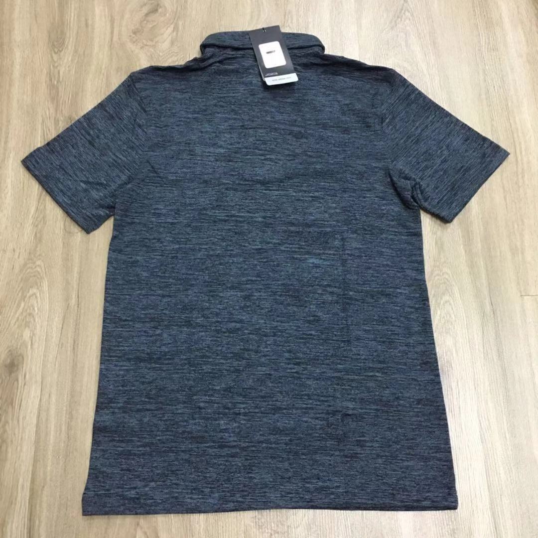 (BLACK M)Adidas Sport Wear Men Polo Tee Style(Ready Stock)